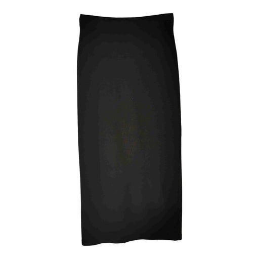 Long wool skirt