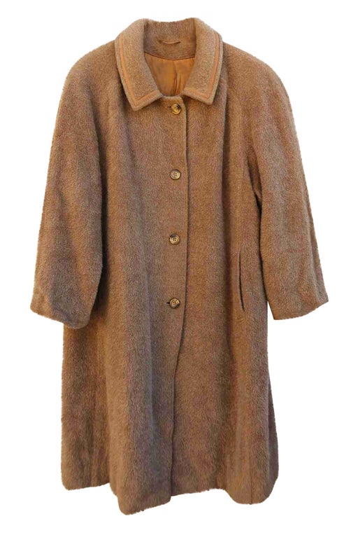 Manteau en laine d'Alpaga