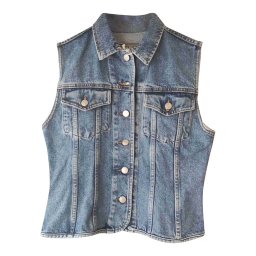 Veste en jean sans manches