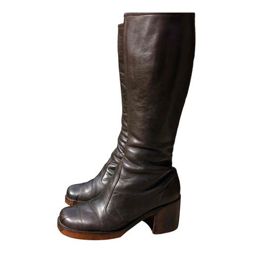 Bottes en cuir