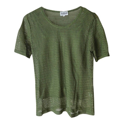 Fishnet mesh top