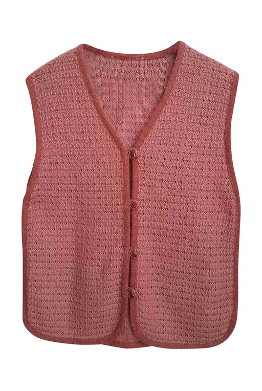 Gilet sans manche en laine 