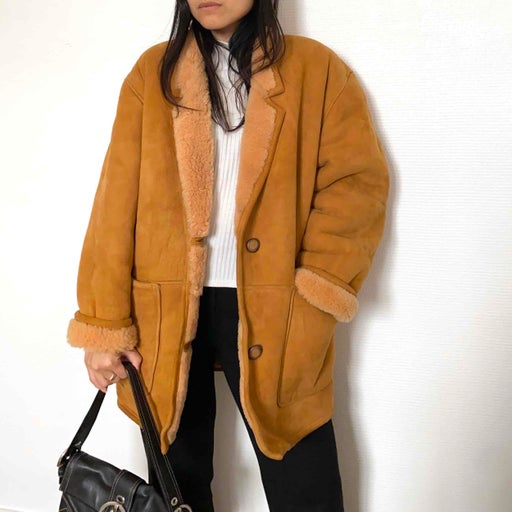 Shearling coat