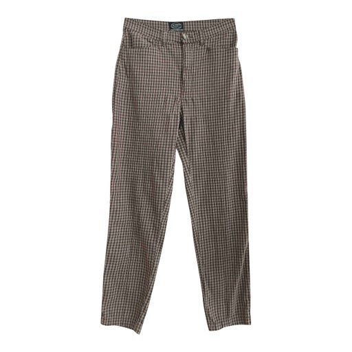 Checked pants