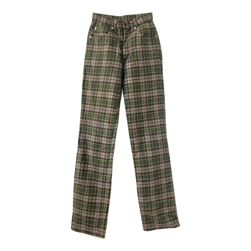 Checked pants