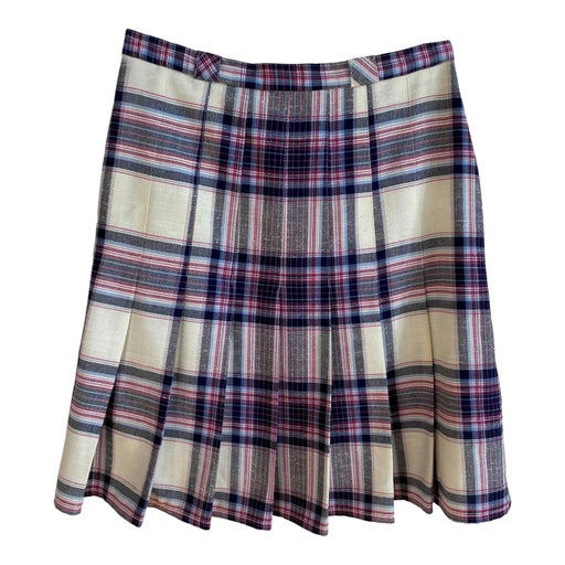 Wool skirt