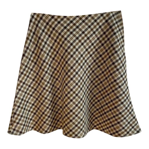 Plaid skirt