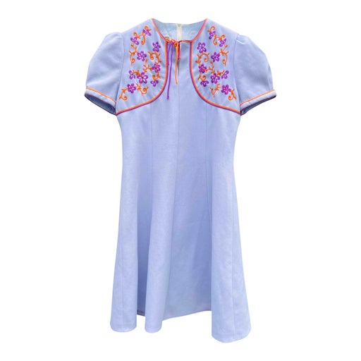 Embroidered Austrian dress