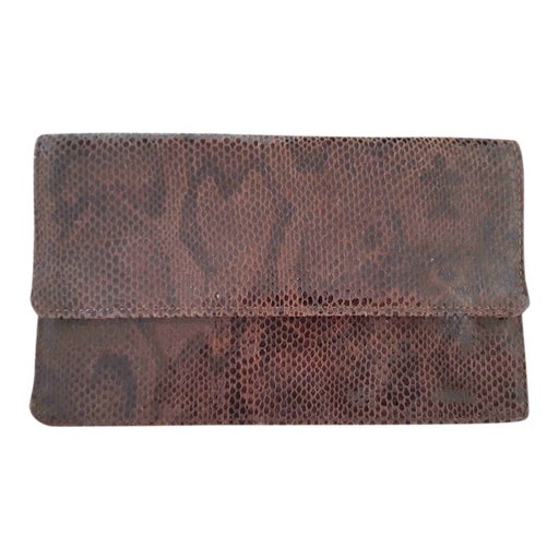 Pochette en cuir