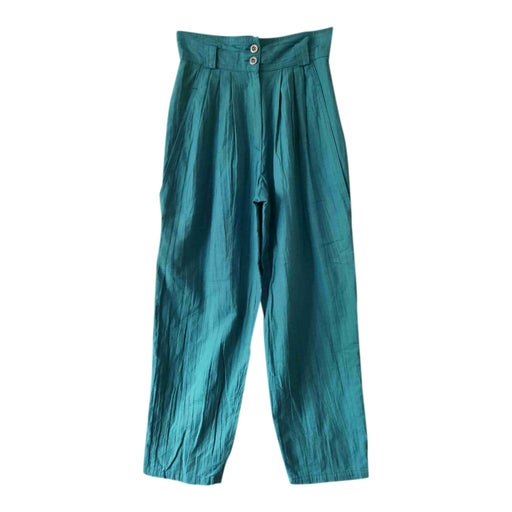Linen and cotton pants