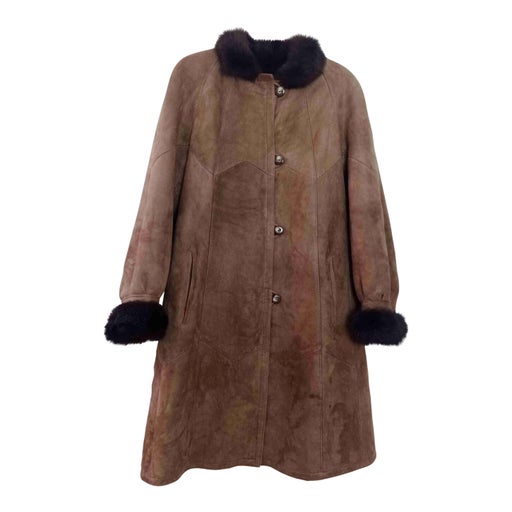 Shearling coat