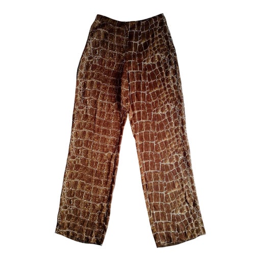 Silk pants