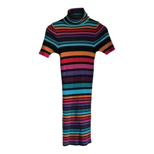 Ribbed knit dress