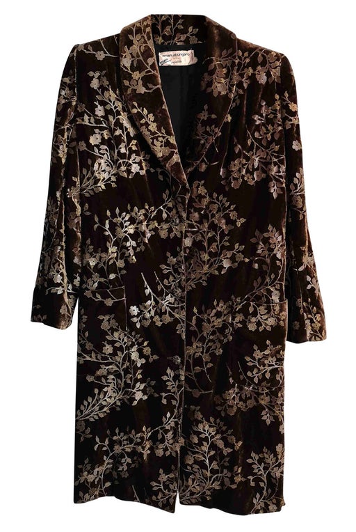 Ungaro silk velvet coat