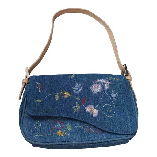 Mini denim bag