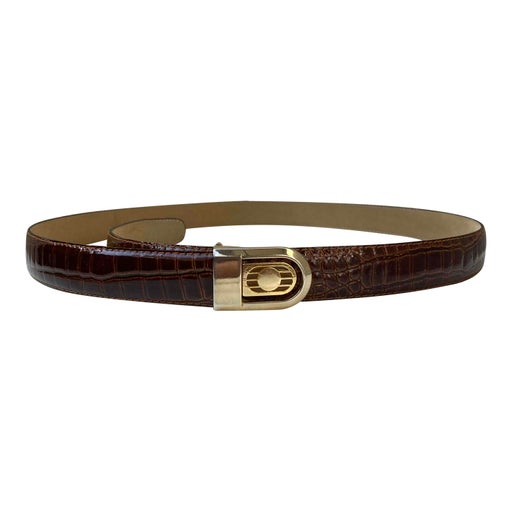 Leather belt