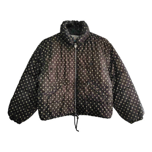 Floral down jacket