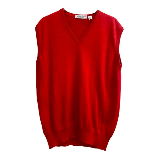 Sleeveless sweater