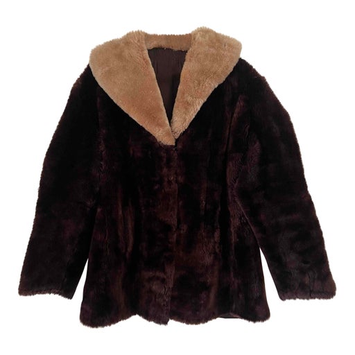 Faux fur coat