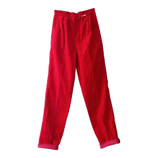 Velvet maternity pants