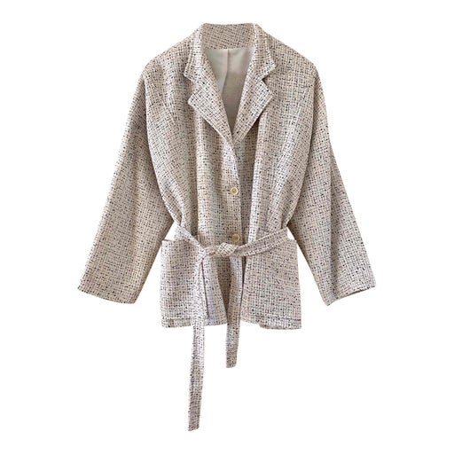 Wool safari jacket