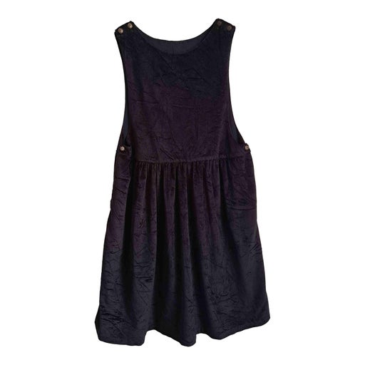 Velvet maternity dress