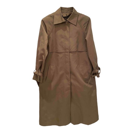 Khaki trench coat