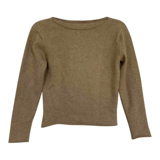 Short cashmere sweater