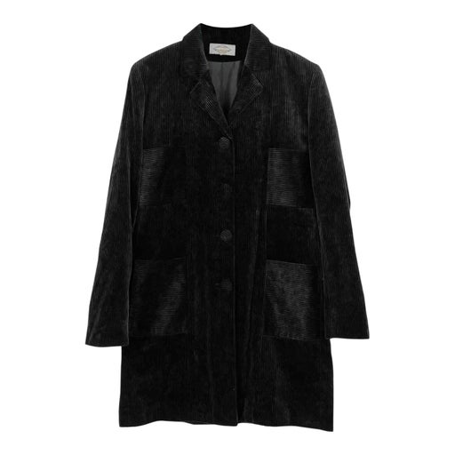 Long velvet jacket