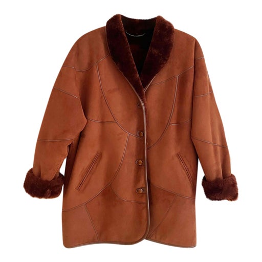 Suede shearling