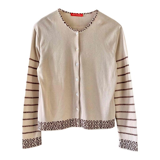 Cardigan marinière et léopard