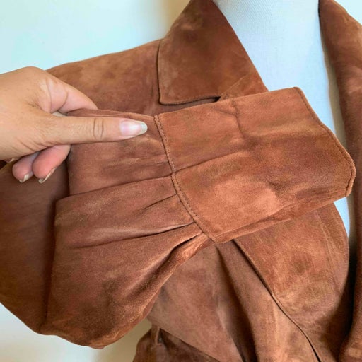 Yves Saint Laurent suede jacket