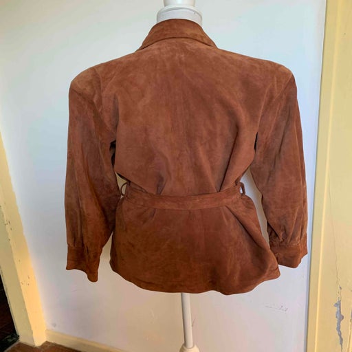Yves Saint Laurent suede jacket
