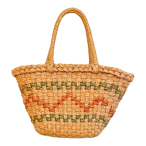 Straw bag