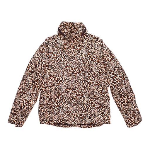 Leopard down jacket