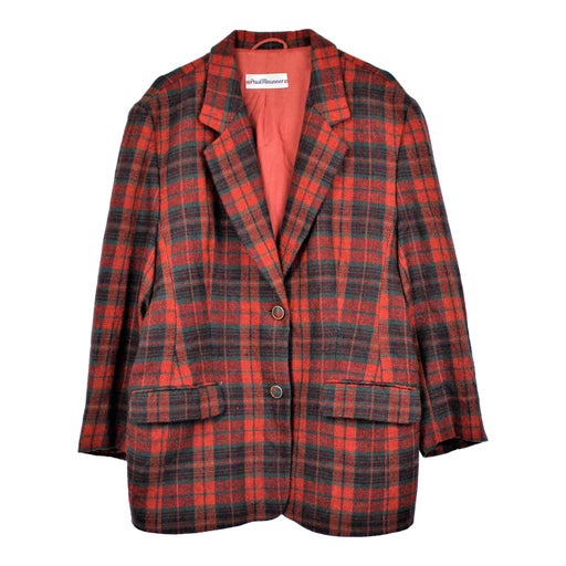 Tartan blazer