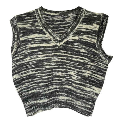 Sleeveless wool sweater