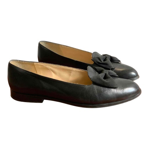 Leather ballerina