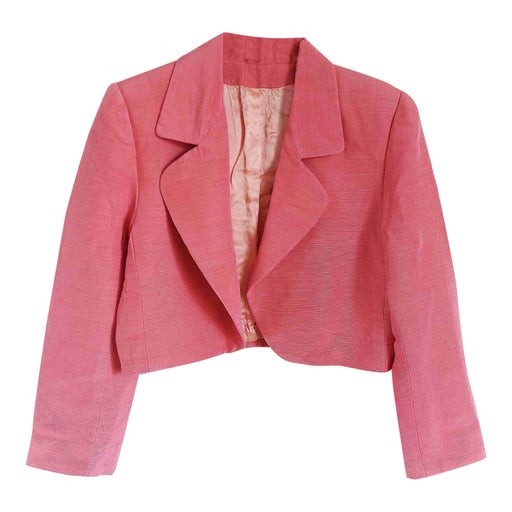 Short pink blazer