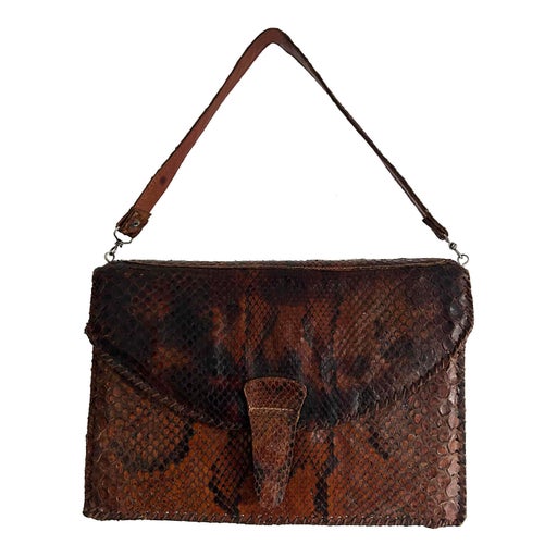 Exotic leather bag
