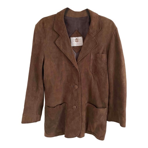 Suede blazer