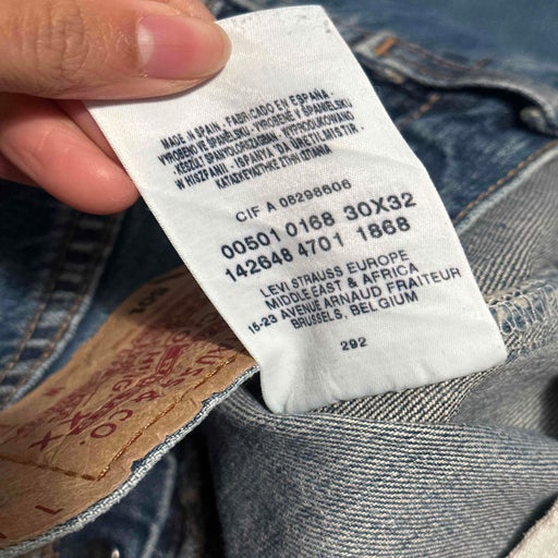 Levi's 501 W30L32 jeans