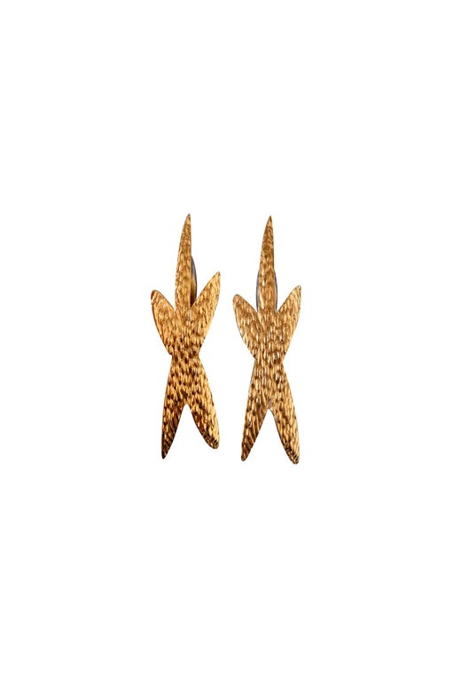 Boucles d’oreilles clips Yves Saint Laurent