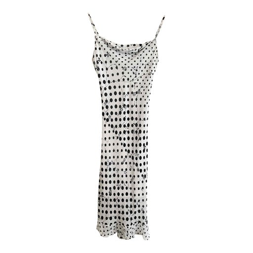 Polka dot midi dress