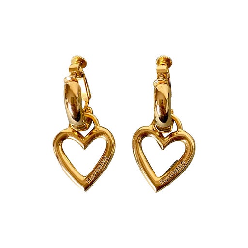 Boucles d’oreilles clips Moschino