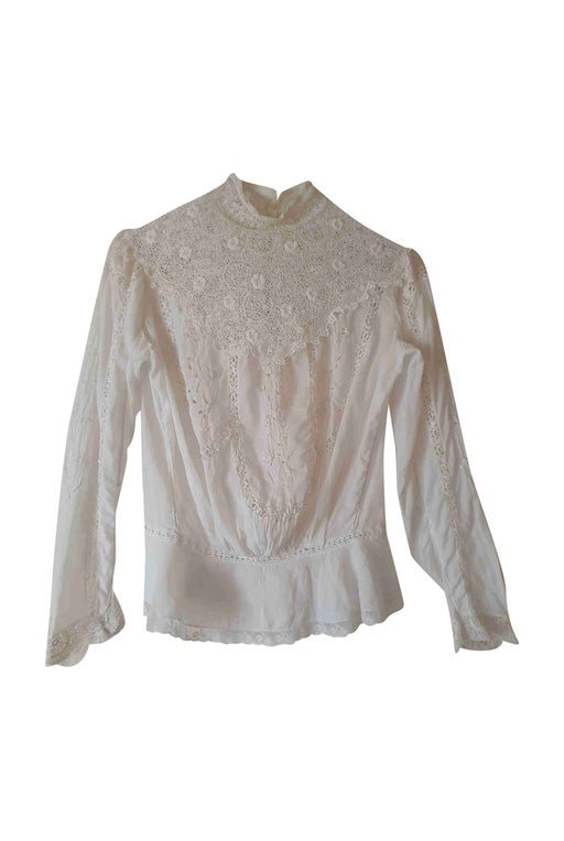 Antique embroidered blouse 1900