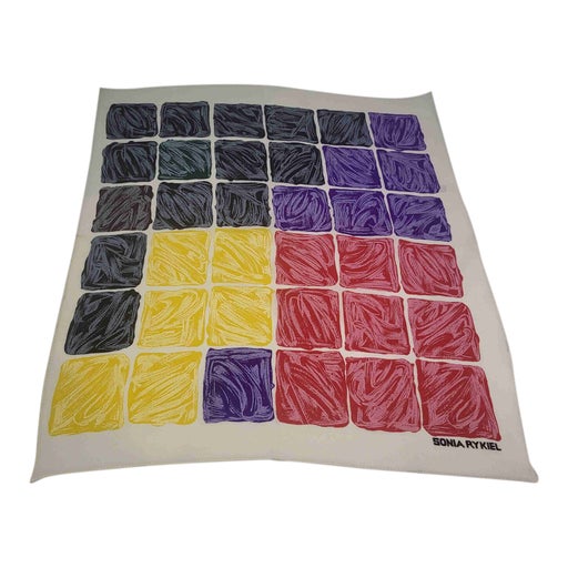 Foulard en soie Sonia Rykiel