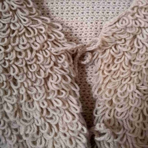 Wool sleeveless vest