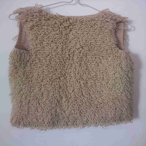 Wool sleeveless vest