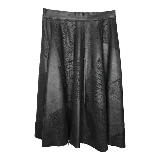Leather skirt
